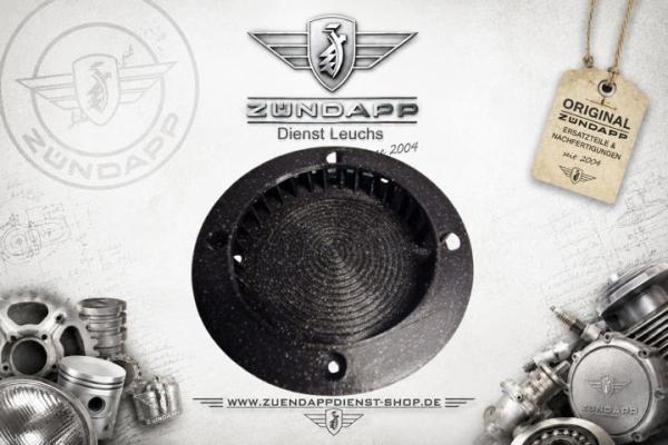 Zündapp Lüfterrad / Gebläserad Nachbau – 247-​07.601 – 4 Loch Befestigung Bergsteiger M25 & M50